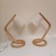 Pair of modernist lamps