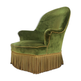 Toad style Art Deco armchair