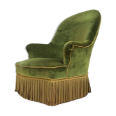 Fauteuil crapaud style art déco