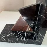 Pair of Art Deco marble bookends