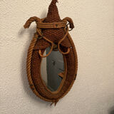 Audoux kitty horse necklace mirror