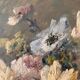 Still life with flowers, oil on panel circa 1930
