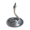 Silver swan ring holder