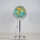 Globe de sol italien "Geoscope" avec éclairage de Ricoscope, années 1970