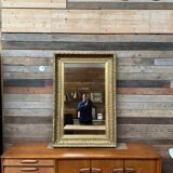 Miroir doré début XXème