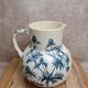 Antique pitcher Jules Vieillard Bordeaux – Chardon model – Ironstone
