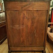 19th-century walnut writing desk.