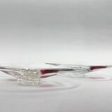 1970s Unique Set of Glass by Jaroslav Tabara for Lednicke Rovne Glassworks