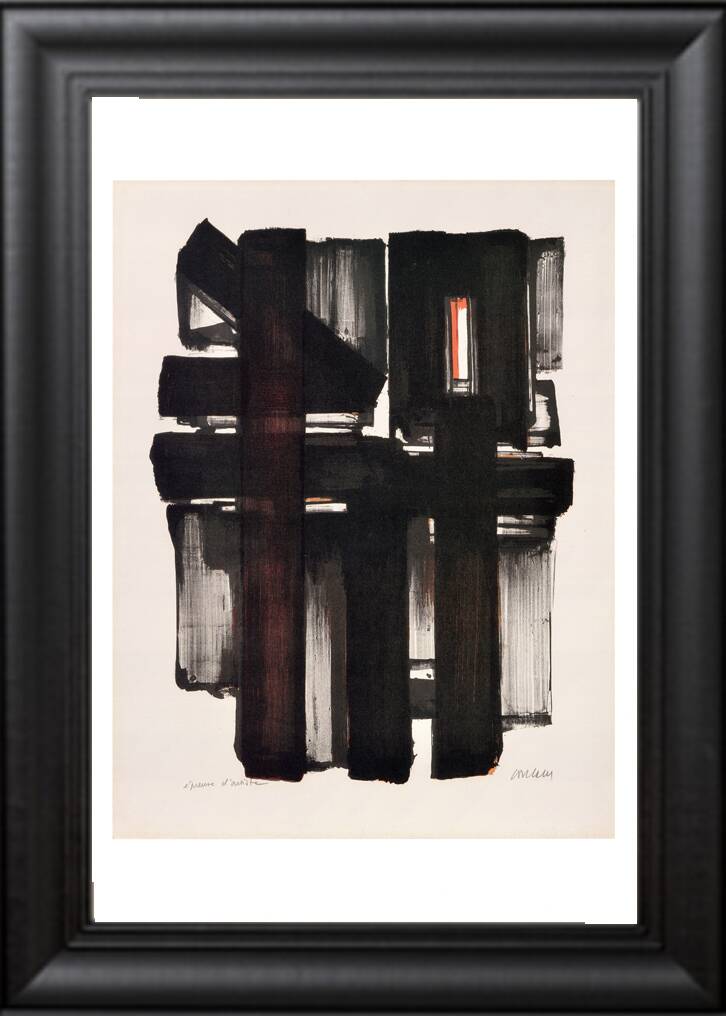 Poster Pierre Soulages
