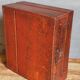 Painted wooden chest