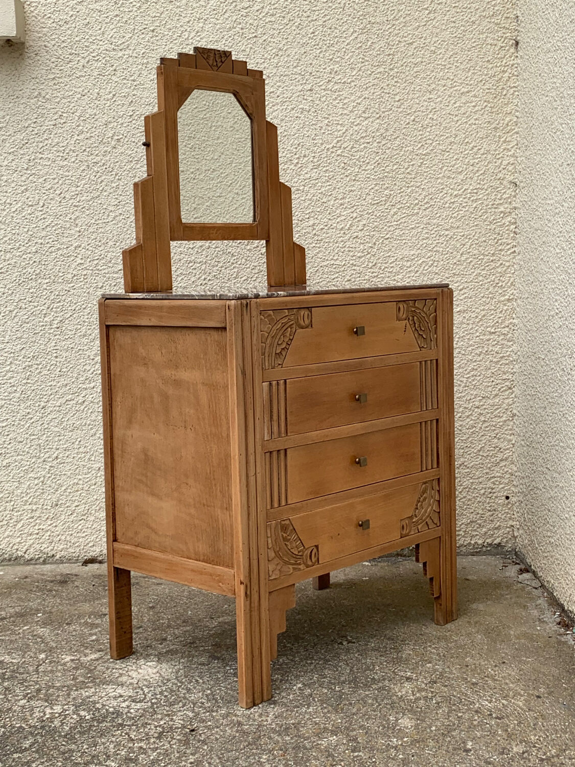 Commode coiffeuse art déco 1930