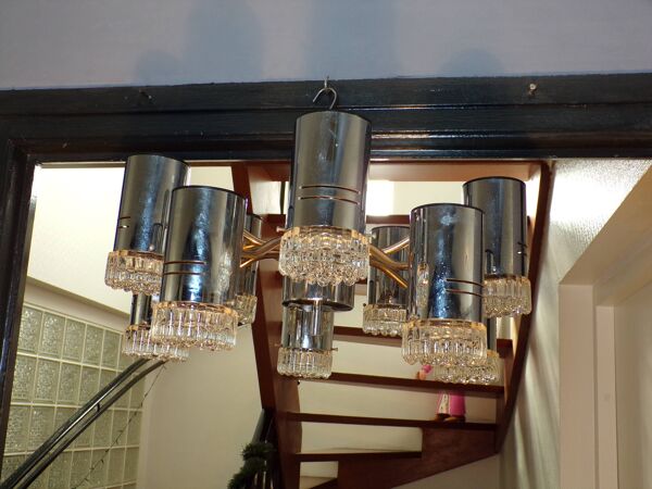 Lustre maison Sciolari 10 feux