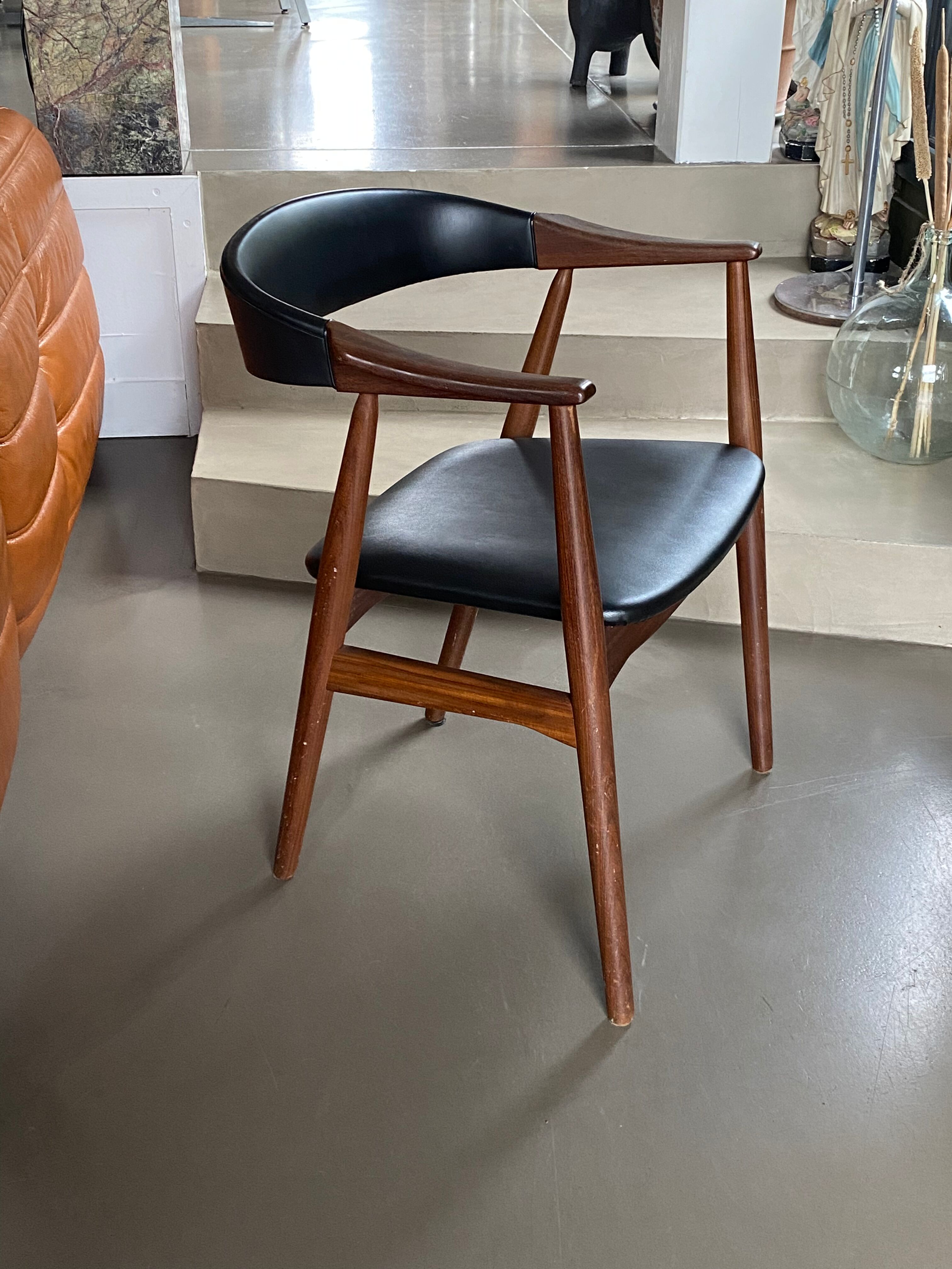 Mid-Century teak armchair by Thomas Harlev for Farstrup Furniture