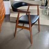 Mid-Century teak armchair by Thomas Harlev for Farstrup Furniture