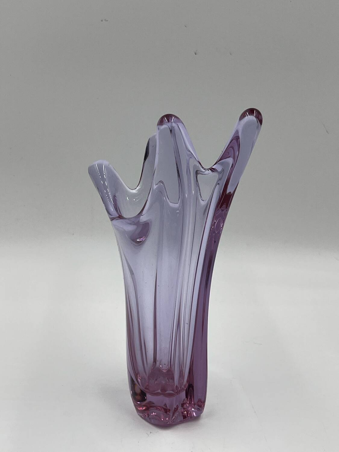 Val Saint Lambert parma vase