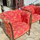 Paire de fauteuils de style Art déco