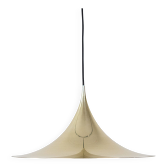 Danish vintage pendant lamp Semi by Bonderup and Thorup, Fog og Morup, 1968