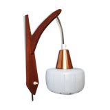 Glass and wood applique