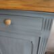 Blue and patinated Parisian buffet