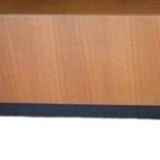 Vintage Scandinavian teak sideboard without legs