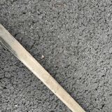 Coffee table in gilded brass and veined green marble