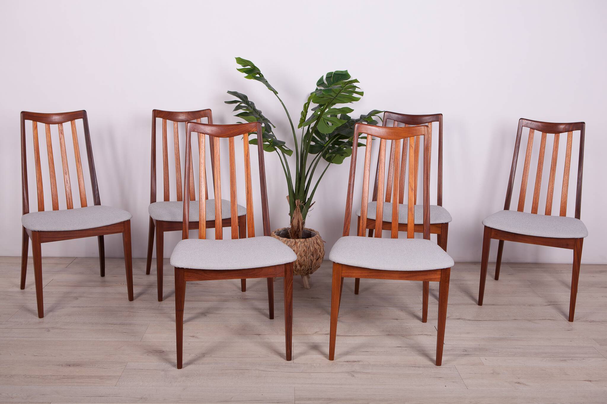 Teak Dining Chairs by Leslie Dandy for G-Plan, 1960s, Set of 6