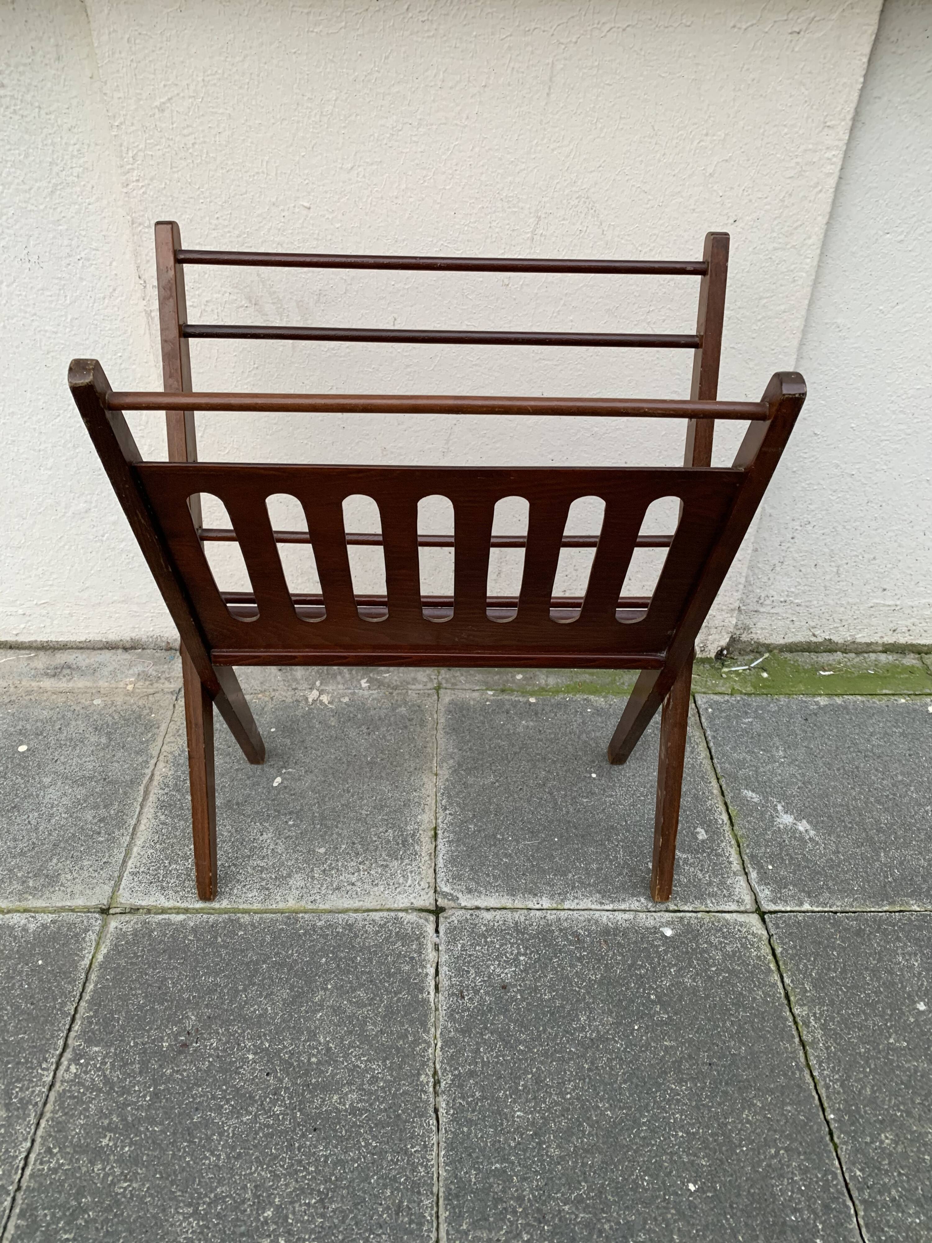 Cees Braakman magazine door for Scandinavian wooden Pastoe 1960