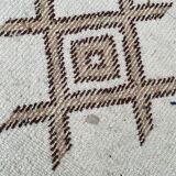 Handmade knotted Berber Moroccan wool rug 170x225cm