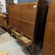 Large oak secretary from the 1940s