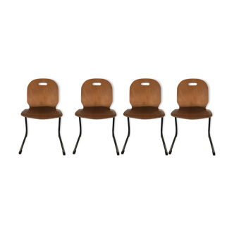 Suite of 4 chairs