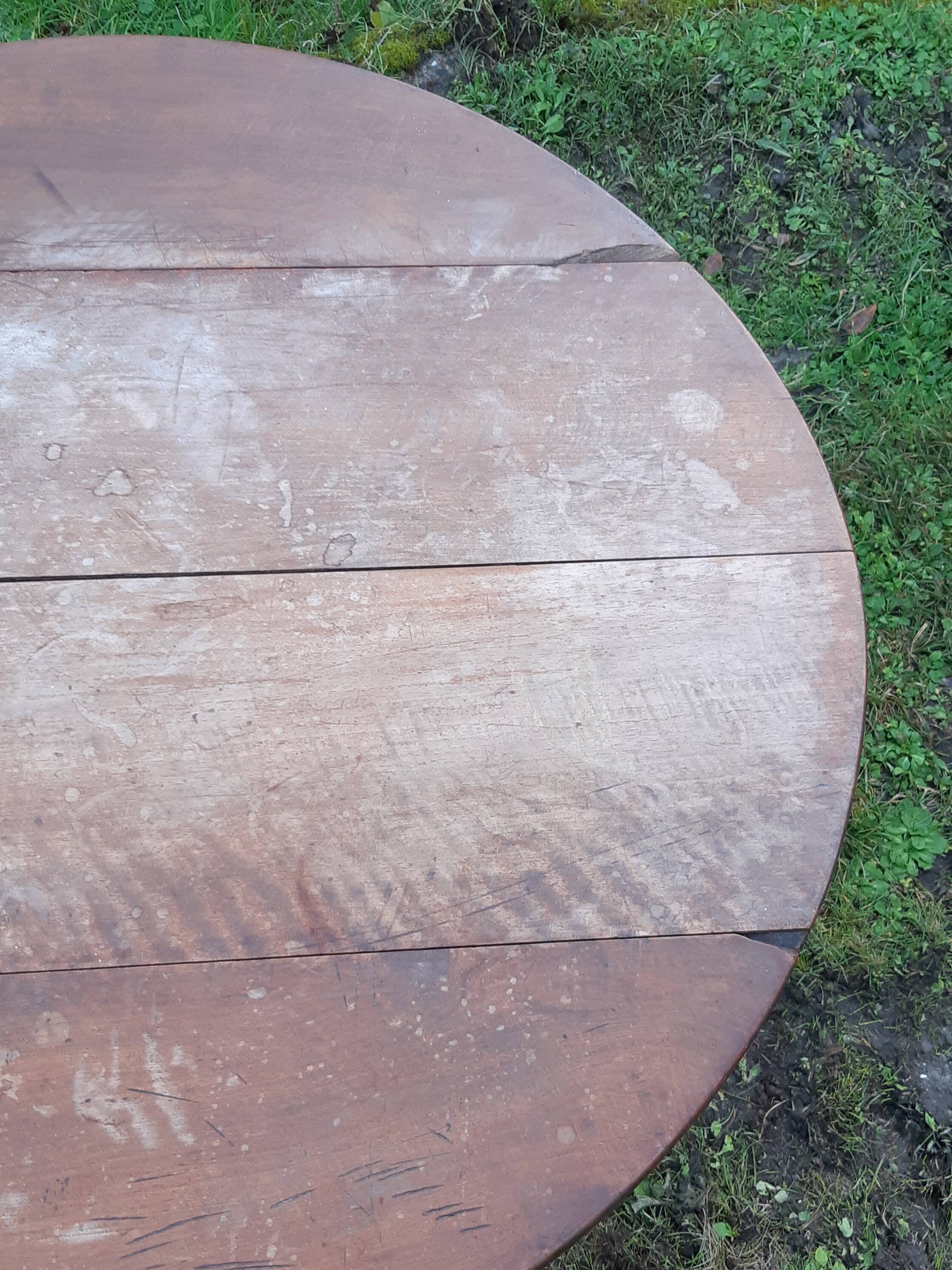 Folding country table