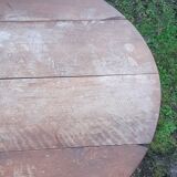 Country table with folding sides