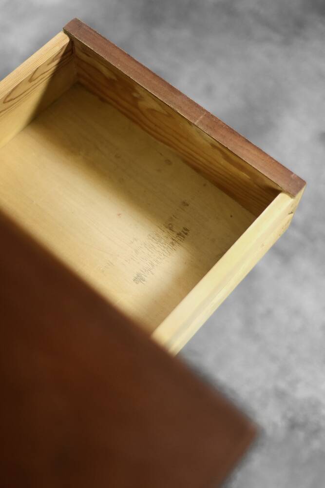 Mid-Century Danish Scandinavian Modern Teak Bilateral Desk with Drawers, 1960s