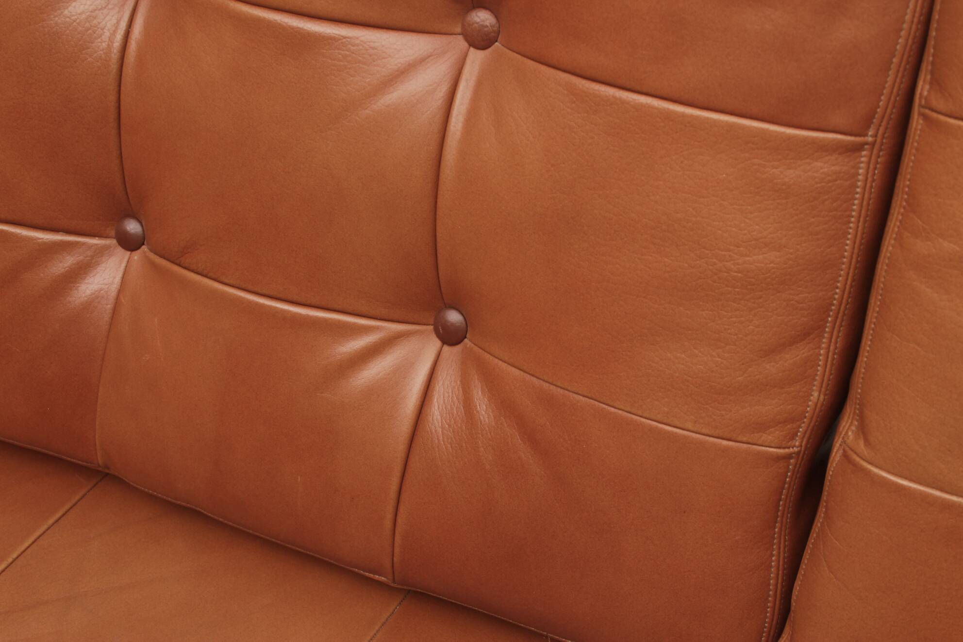 1960s 3-seater Sofa in leather