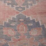 Vintage Turkish rug from Oushak, hand-woven 95x745 cm