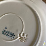 6 flat plates old iron earth Lutetia Longchamp