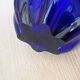 Large Cobalt Blue Art Glass Vase - Murano Work - Italy 1960
