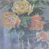 Pastel bouquet of pink flowers