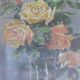 Pastel bouquet de fleurs roses