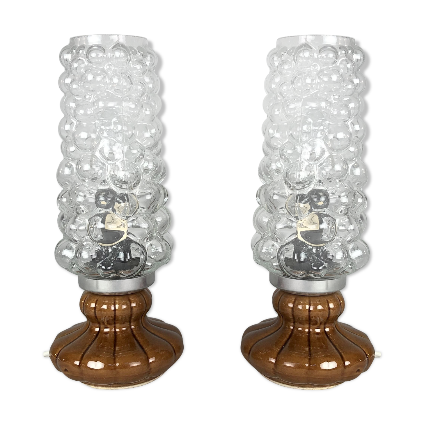 Pair of lamps, 70s
