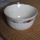 Ecru cup with flowers Alsace Sarreguemines pottery