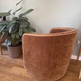 Fauteuil en velours