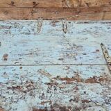 Antique Burmese teak dowry chest