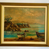 Old signed painting