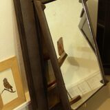 Former industrial cast iron mirror, 50x71cm