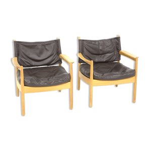 set de 2 fauteuils en