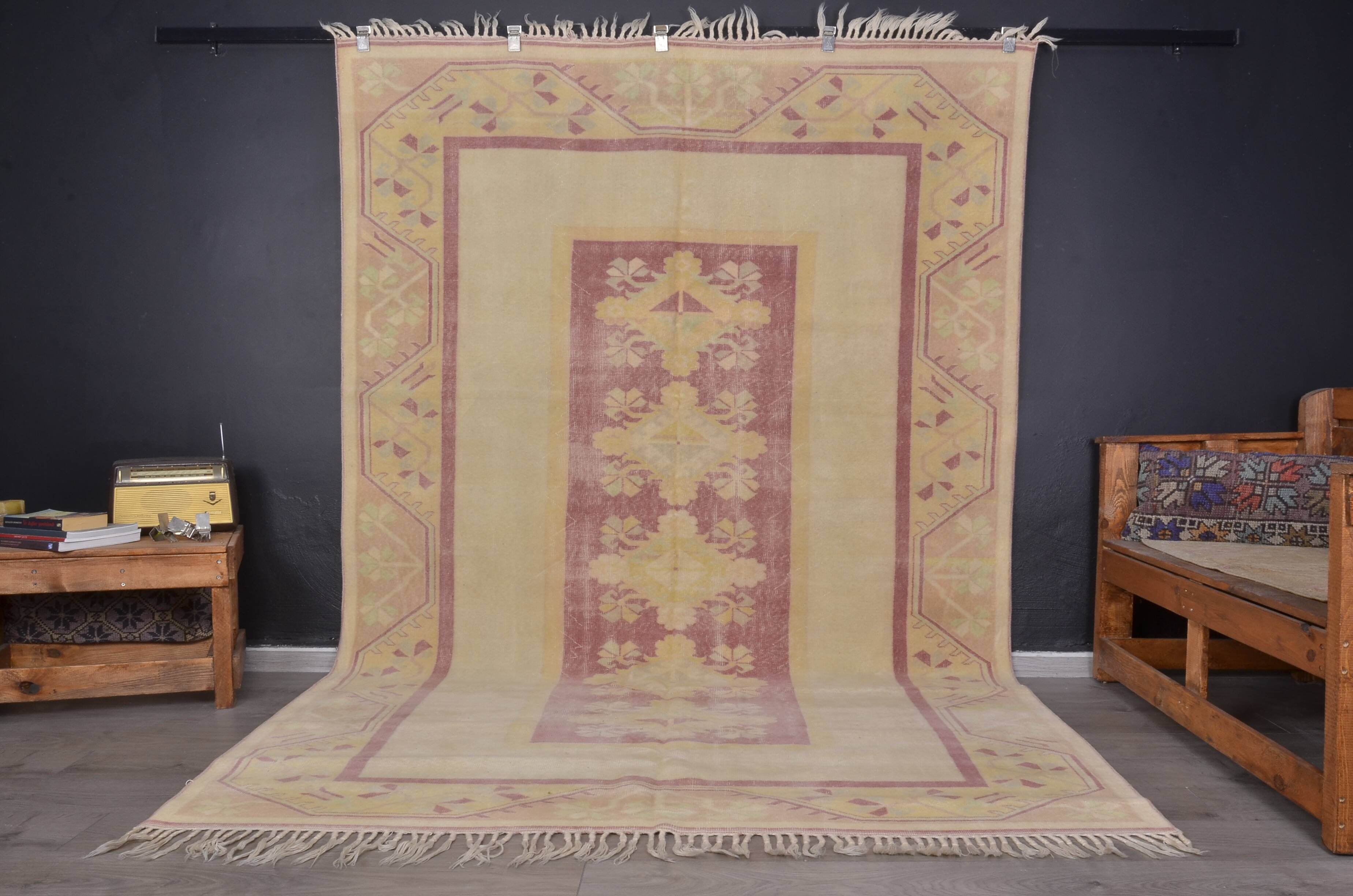 Home Living Tribal Oushak Rug sku 2376