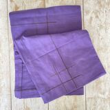 Old days embroidery tablecloth - 150x150cm - cotton