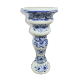Vase turned earthenware height 49cm