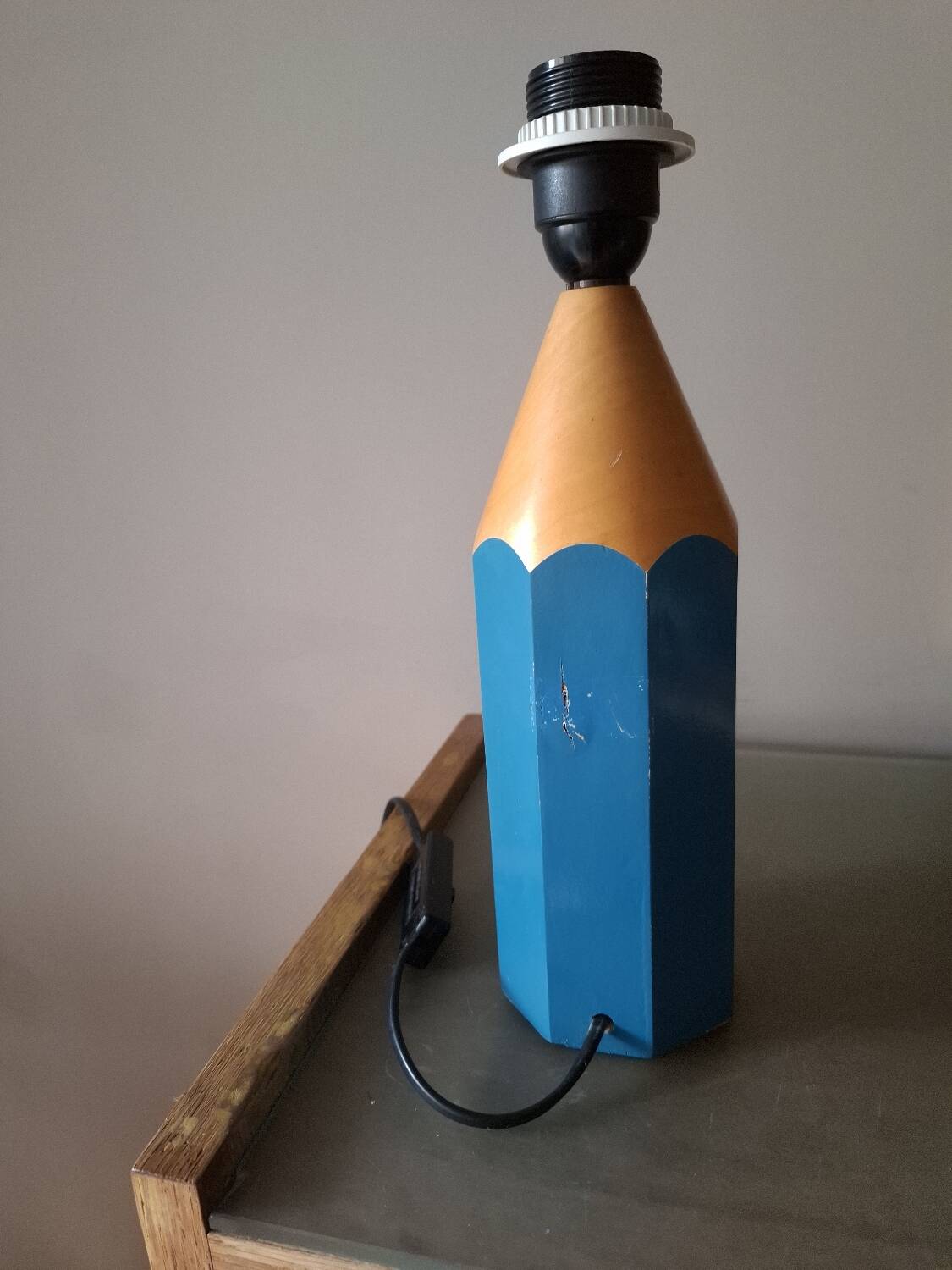 Vintage 80'S pencil lamp